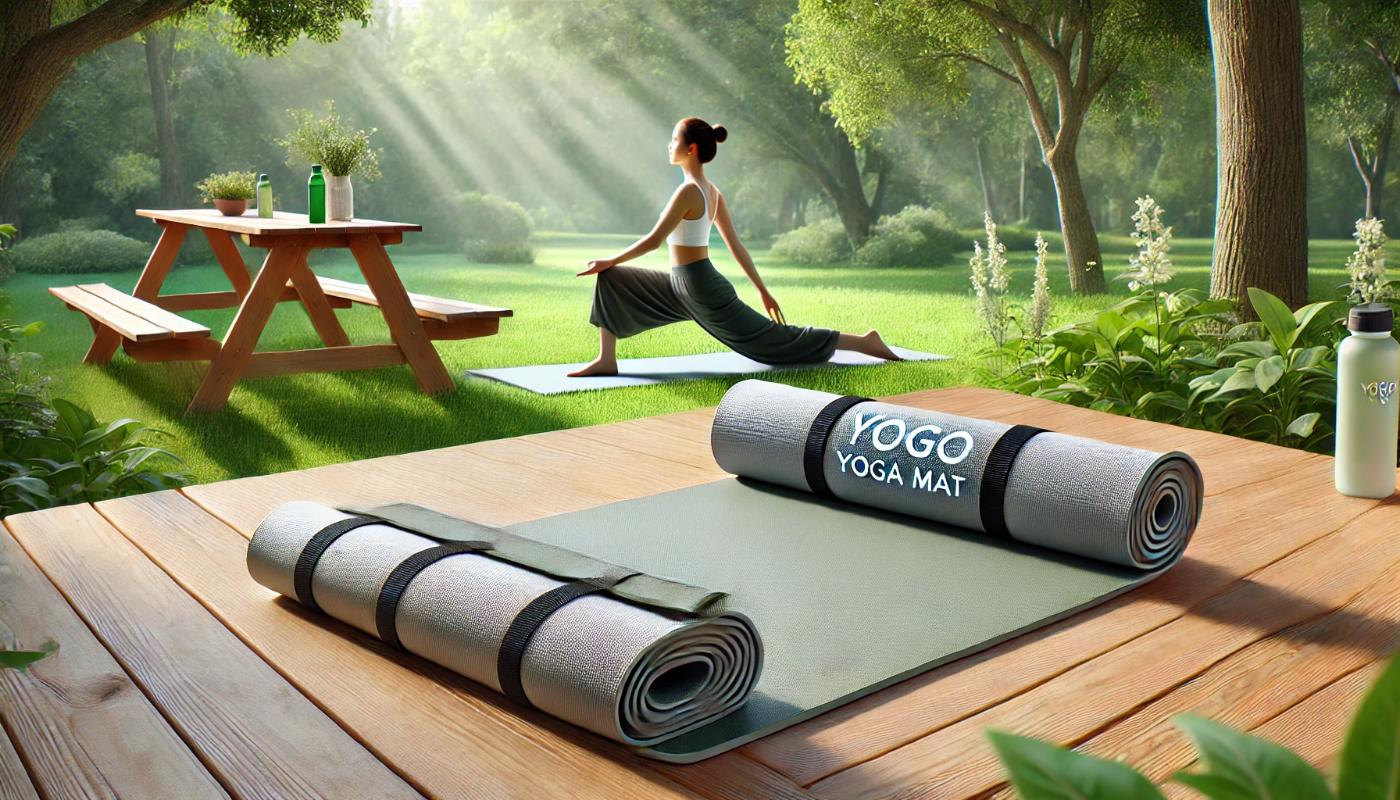 Enjoy yoga anywhere with Yogo yoga mats – lightweight, foldable, and perfect for an eco-friendly lifestyle!