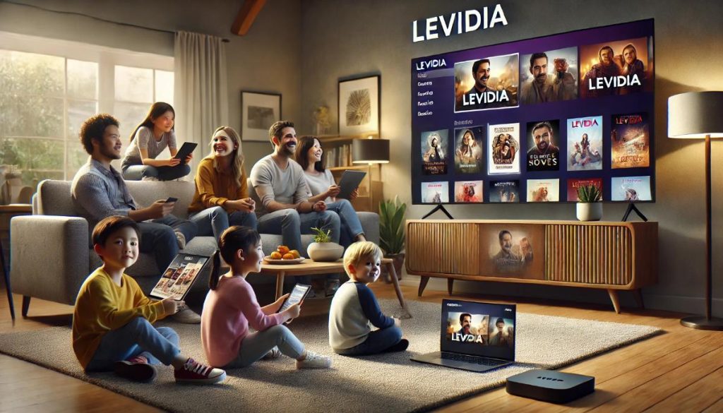 Levidia offers free, high-quality movies and TV shows for everyone, on any device, anytime!