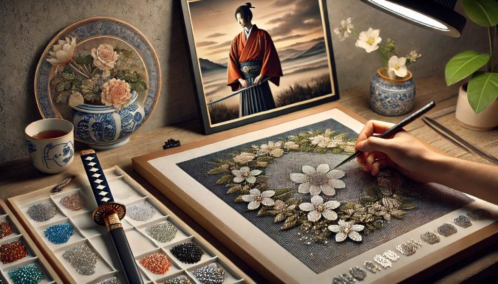 Explore creativity through diamond art and traditional paintings, blending modern craft with timeless art.